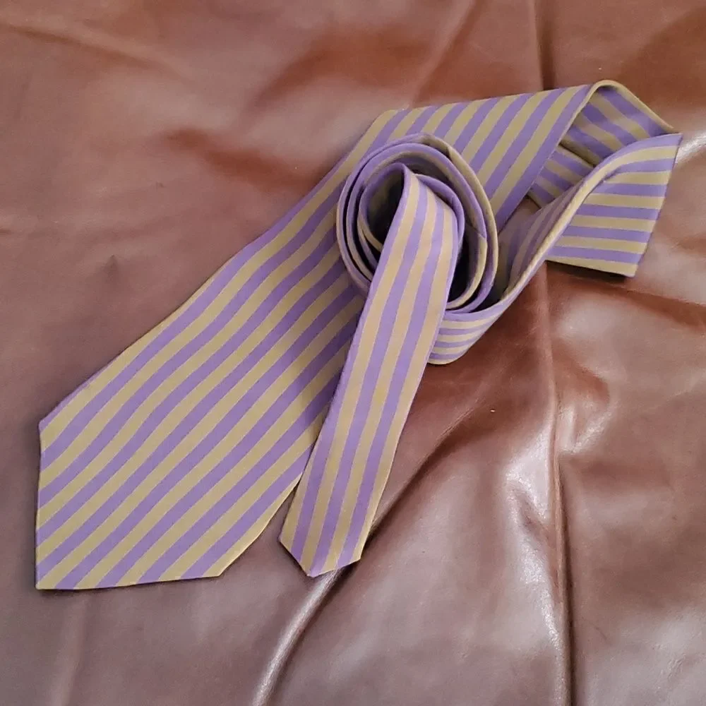 Mario Valentino | Striped Silk Tie